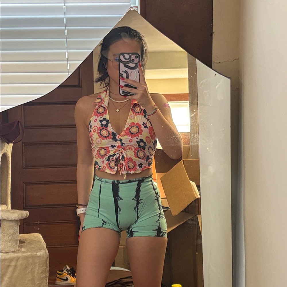 Floral Halter Top